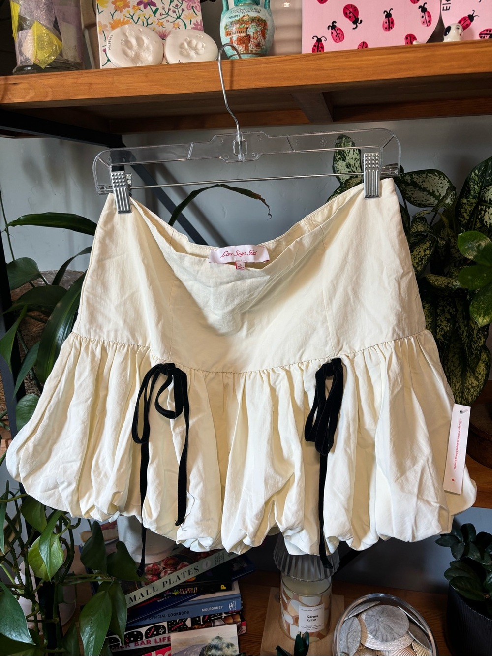 Lisa Says Gah Scarlett Bubble Mini Skirt NWT |Large